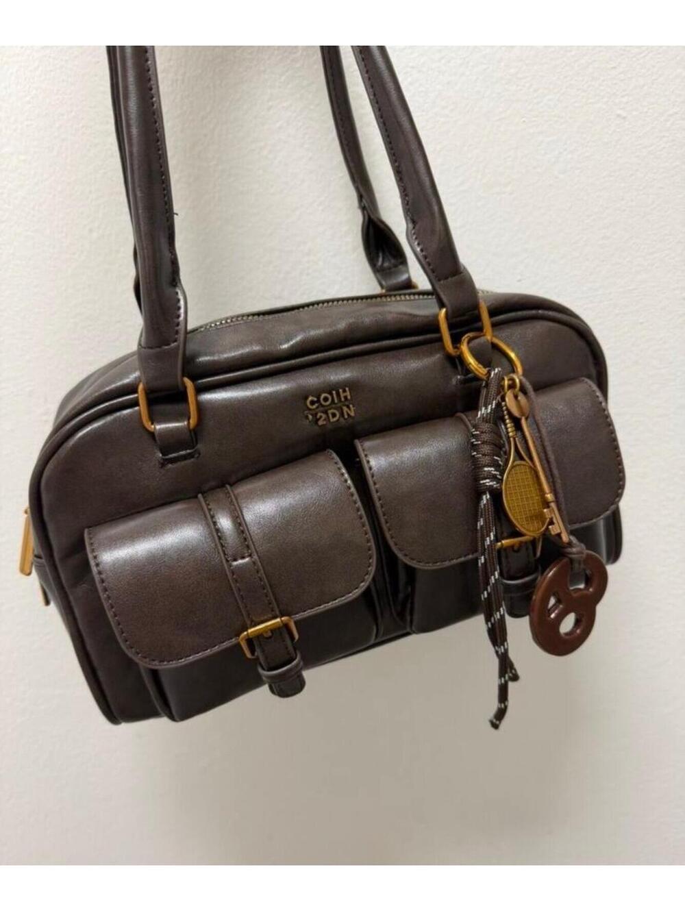 Brown shoulder purse - Picture 2 of 3